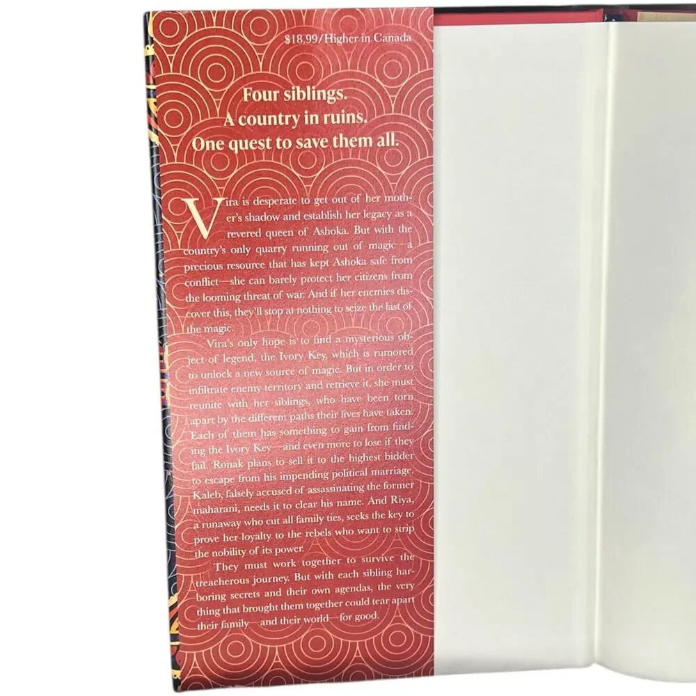 OwlCrate The Ivory Key by Akshaya Raman - January 2022 YA Box Limited Edition